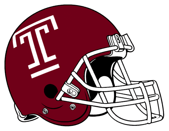 Temple Owls 1994-1995 Helmet Logo t shirts iron on transfers